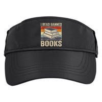 I Read Banned Books Week Librarian Freedom Reader Nerd Adult Drive Performance Visor