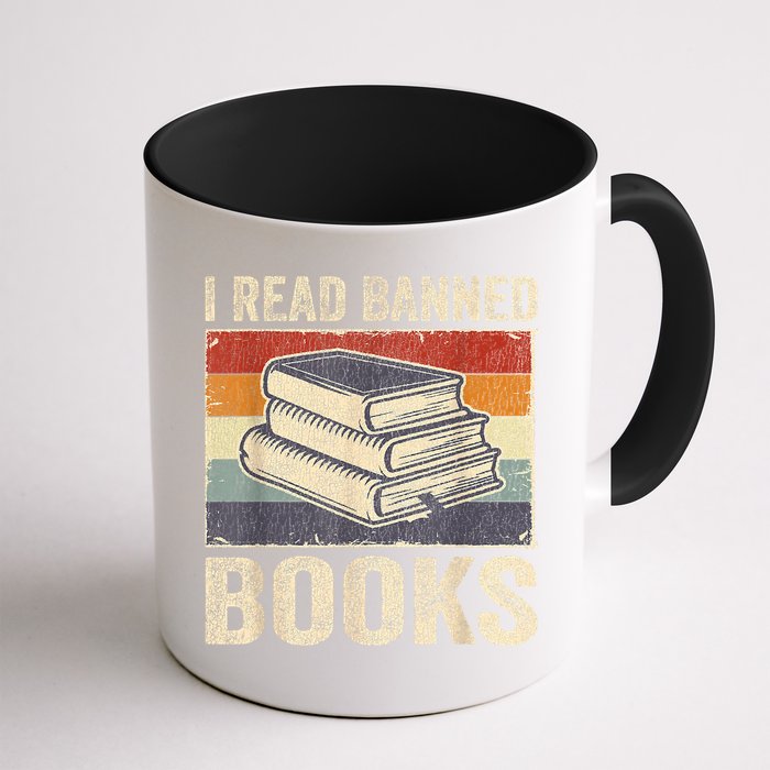 I Read Banned Books Week Librarian Freedom Reader Nerd Mug
