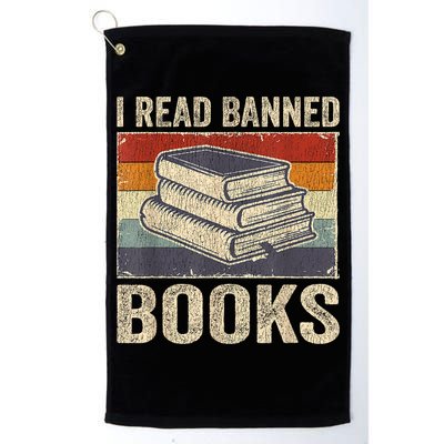 I Read Banned Books Week Librarian Freedom Reader Nerd Golf Towel