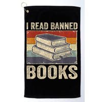 I Read Banned Books Week Librarian Freedom Reader Nerd Golf Towel
