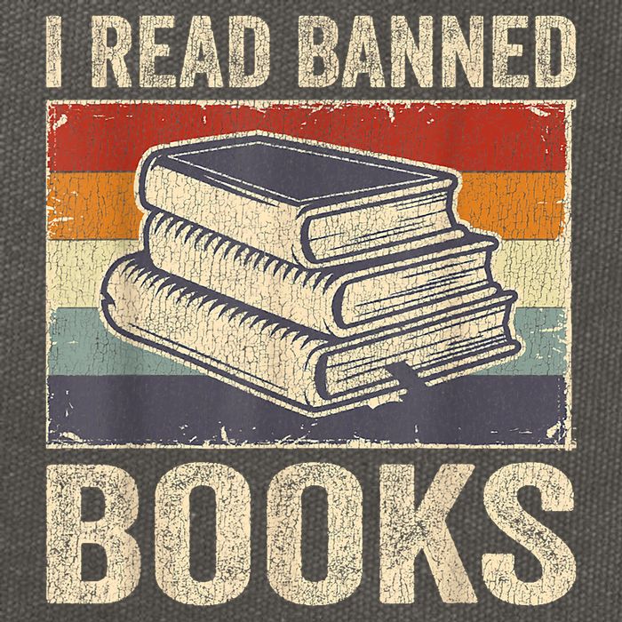 I Read Banned Books Week Librarian Freedom Reader Nerd Cotton Canvas Backpack