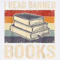 I Read Banned Books Week Librarian Freedom Reader Nerd Garment-Dyed Sweatshirt