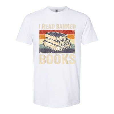 I Read Banned Books Week Librarian Freedom Reader Nerd Softstyle® CVC T-Shirt