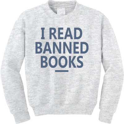 I Read Banned Books Iowa Student Kids Sweatshirt