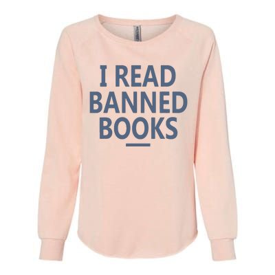 I Read Banned Books Iowa Student Womens California Wash Sweatshirt