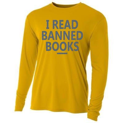 I Read Banned Books Iowa Student Cooling Performance Long Sleeve Crew