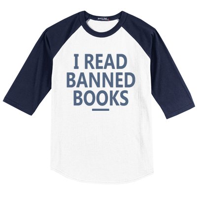 I Read Banned Books Iowa Student Baseball Sleeve Shirt