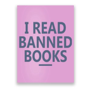 I Read Banned Books Iowa Student Poster