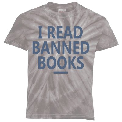 I Read Banned Books Iowa Student Kids Tie-Dye T-Shirt