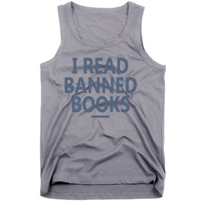 I Read Banned Books Iowa Student Tank Top