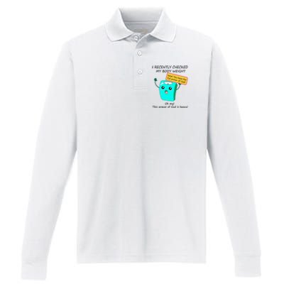 I Recently Checked My Body Weight This Armor Of God Is Heavy Performance Long Sleeve Polo