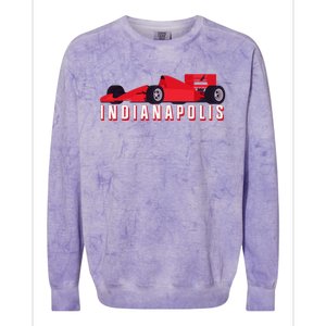 Indianapolis Race Car Indiana Automobile Racing Souvenir Colorblast Crewneck Sweatshirt