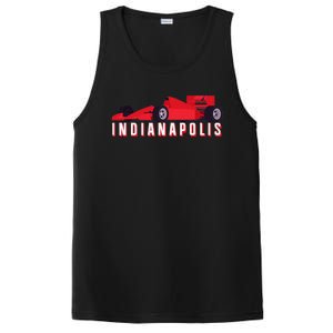 Indianapolis Race Car Indiana Automobile Racing Souvenir PosiCharge Competitor Tank