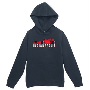 Indianapolis Race Car Indiana Automobile Racing Souvenir Urban Pullover Hoodie