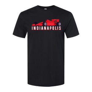 Indianapolis Race Car Indiana Automobile Racing Souvenir Softstyle CVC T-Shirt