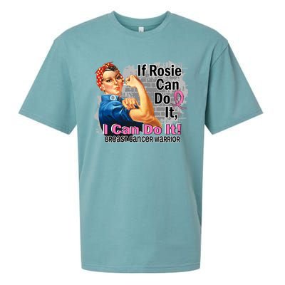 Breast Cancer, If Rosie Can Do It Breast Cancer Warrior Sueded Cloud Jersey T-Shirt