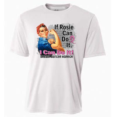 Breast Cancer, If Rosie Can Do It Breast Cancer Warrior Cooling Performance Crew T-Shirt