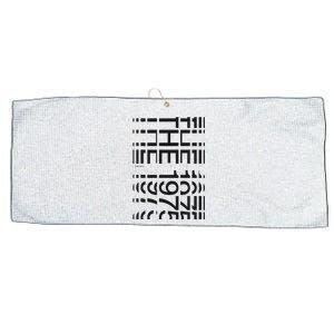 Indie Rock Cool Popular Band Notes Album Cover 1975 Reflect Large Microfiber Waffle Golf Towel