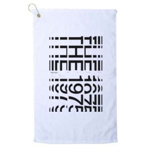 Indie Rock Cool Popular Band Notes Album Cover 1975 Reflect Platinum Collection Golf Towel