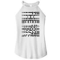 Indie Rock Cool Popular Band Notes Album Cover 1975 Reflect Women's Perfect Tri Rocker Tank