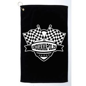 Indianapolis Racing Checkered Flag Platinum Collection Golf Towel