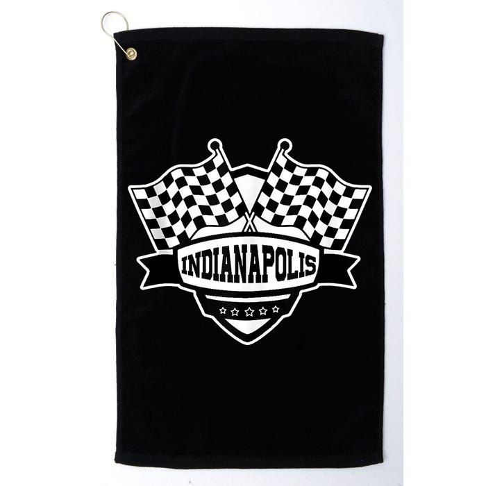 Indianapolis Racing Checkered Flag Golf Towel