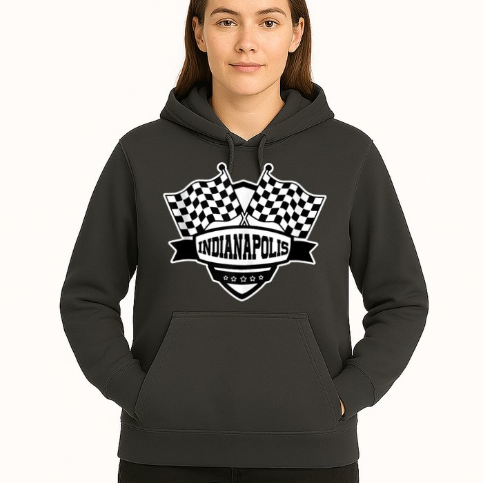 Indianapolis Racing Checkered Flag Hoodie