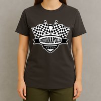 Indianapolis Racing Checkered Flag T-Shirt