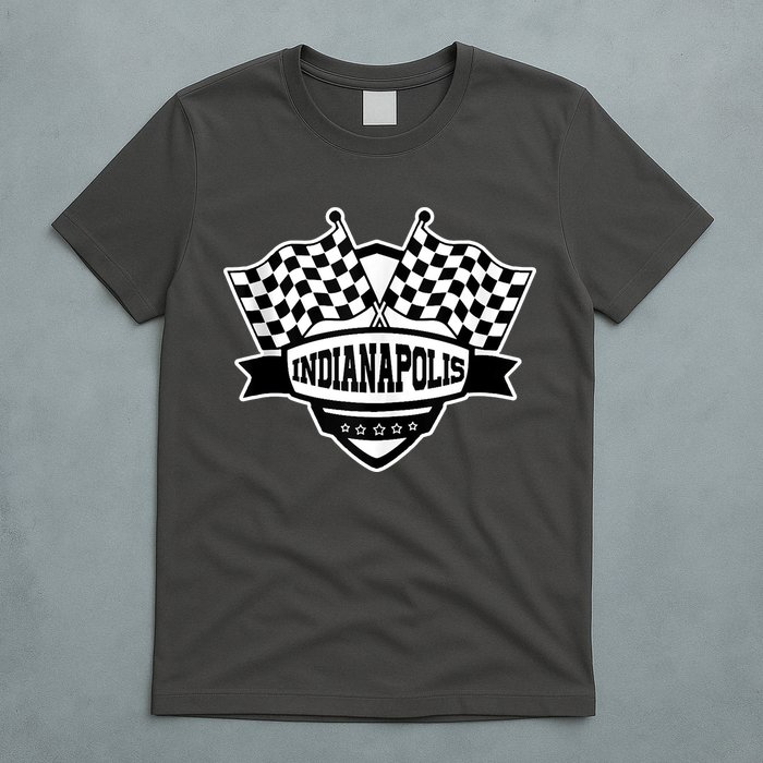 Indianapolis Racing Checkered Flag T-Shirt