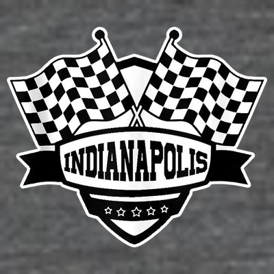 Indianapolis Racing Checkered Flag T-Shirt