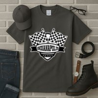 Indianapolis Racing Checkered Flag Tall T-Shirt