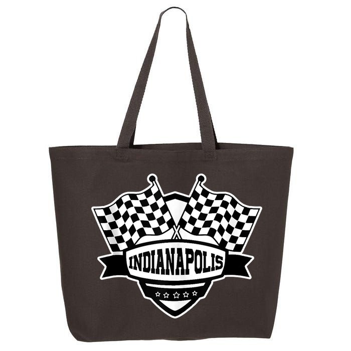 Indianapolis Racing Checkered Flag 25L Jumbo Tote