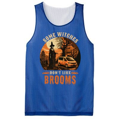 I Rather Drive Witches DonT Like Brooms Mom Halloween Meaningful Gift Mesh Reversible Basketball Jersey Tank