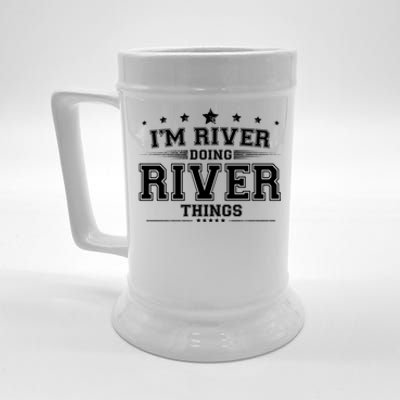 Im River Doing River Things Beer Stein