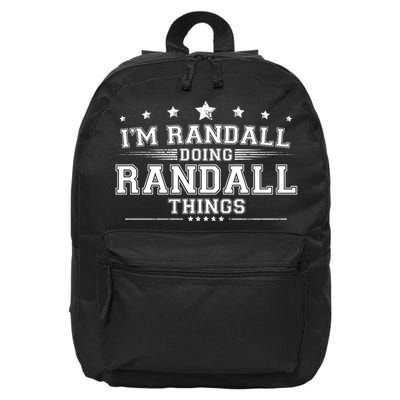 Im Randall Doing Randall Things 16 in Basic Backpack