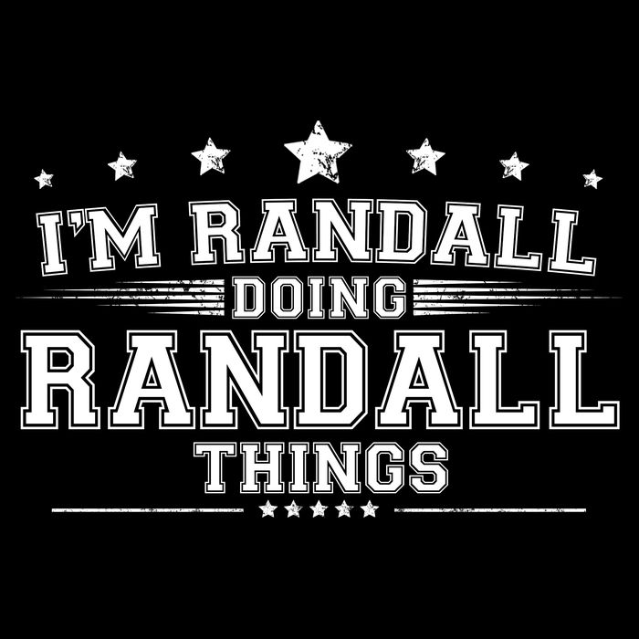 Im Randall Doing Randall Things Cropped Pullover Crew