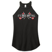 ItS Race Day Car Racing Checkered Flag Sport Driver Women’s Perfect Tri Rocker Tank