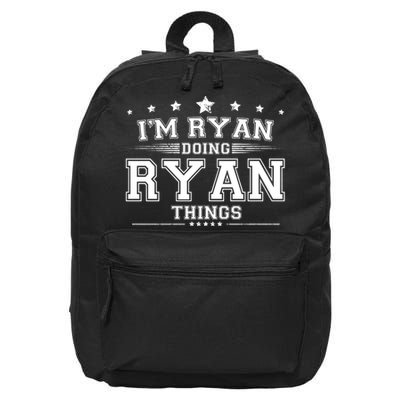 Im Ryan Doing Ryan Things 16 in Basic Backpack