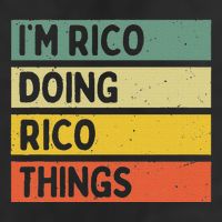 IM Rico Doing Rico Things Funny Personalized Quote Beanie