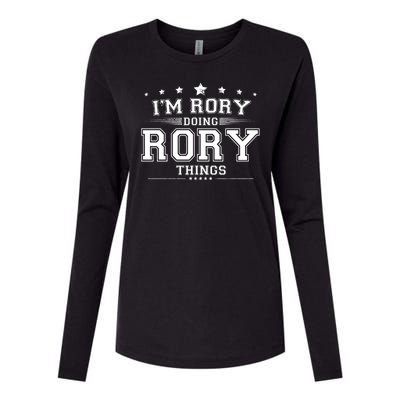 Im Rory Doing Rory Things Womens Cotton Relaxed Long Sleeve T-Shirt