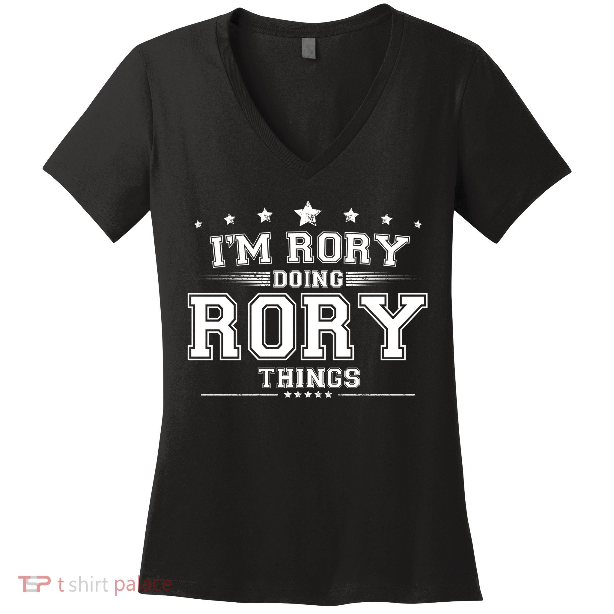 Im Rory Doing Rory Things Women's V-Neck T-Shirt