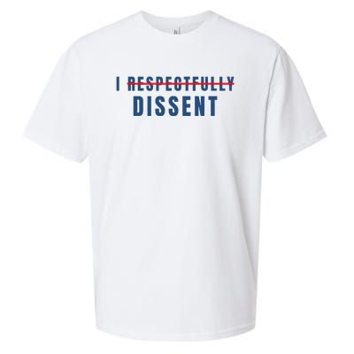 I Respectfully Dissent Sueded Cloud Jersey T-Shirt