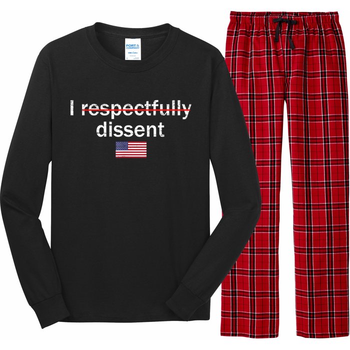 I Respectfully Dissent Long Sleeve Pajama Set