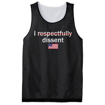 I Respectfully Dissent Mesh Reversible Basketball Jersey Tank