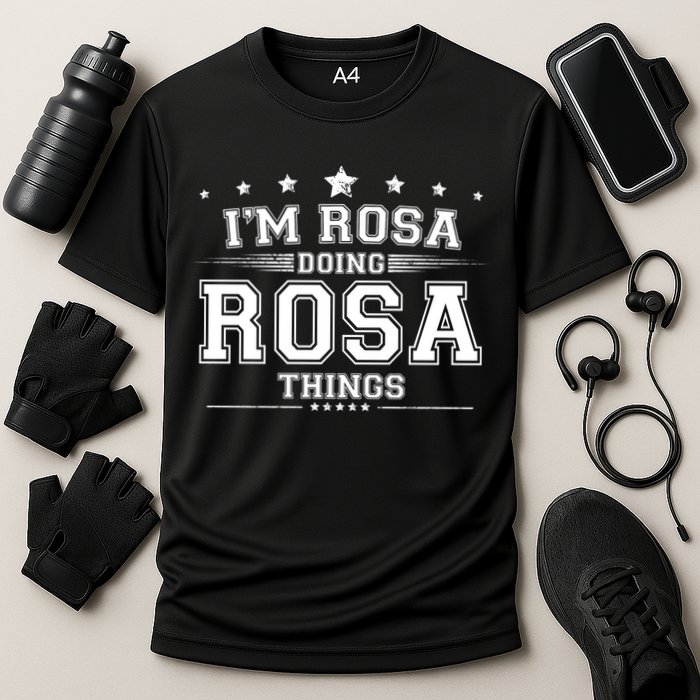 Im Rosa Doing Rosa Things Cooling Performance Crew T-Shirt