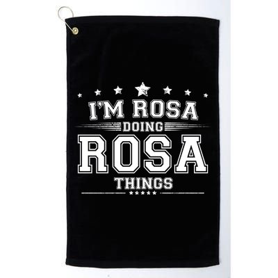 Im Rosa Doing Rosa Things Golf Towel