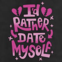 Id Rather Date Myself Anti Valentines Day Funny 15oz Campfire Ceramic Mug