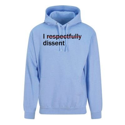 I Respectfully Dissent Unisex Surf Hoodie