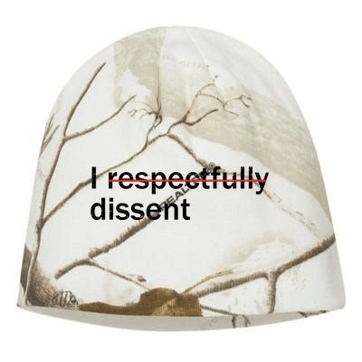 I Respectfully Dissent Kati - Camo Knit Beanie