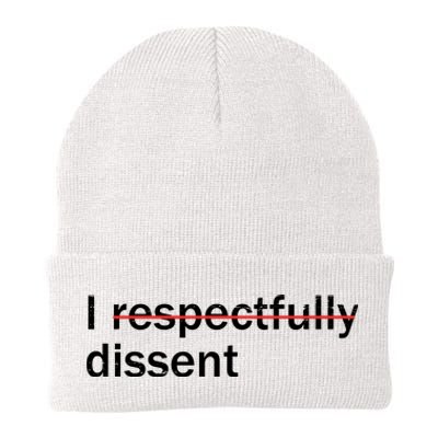 I Respectfully Dissent Knit Cap Winter Beanie